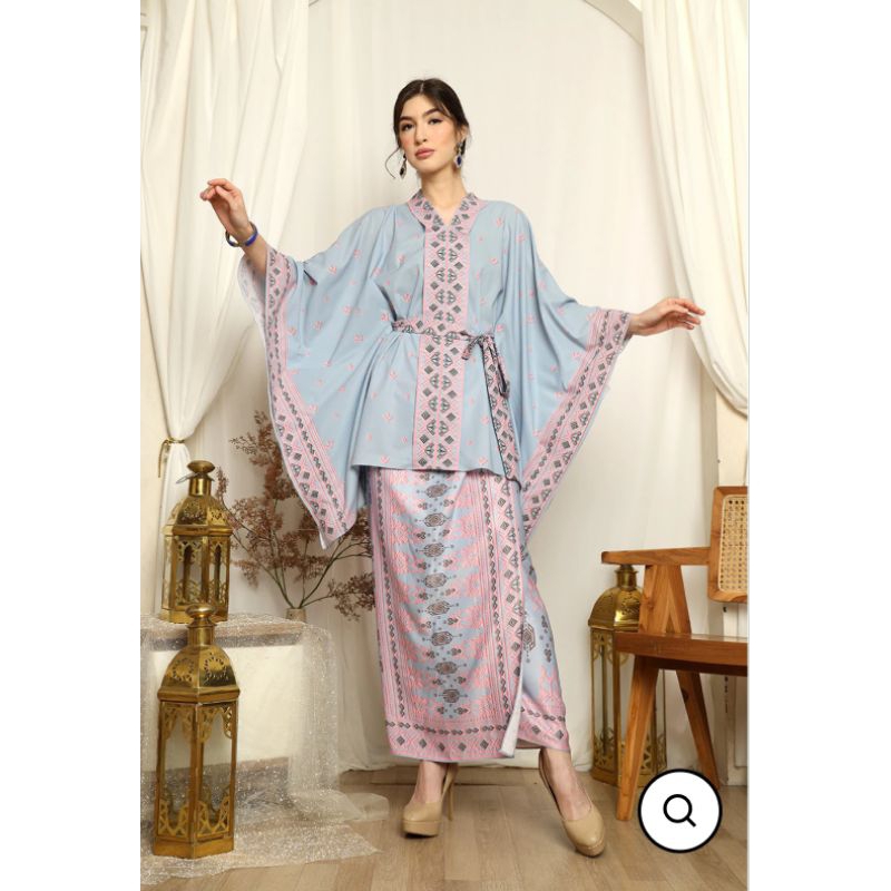 Kebaya Biru Kebaya Wisuda Kebaya Modern Kebaya Premium Kebaya Satin Kebaya Jumbo Kebaya Batwing Keba