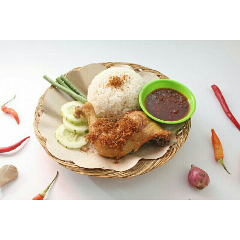 

nasi ayam_cileduk