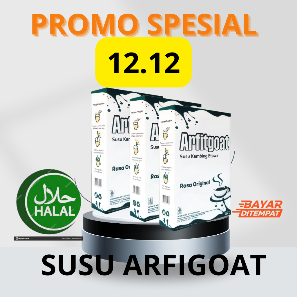

Susu Kambing Etawa Arfitgoat Plus Gula Aren Kemasan Halal BPOM