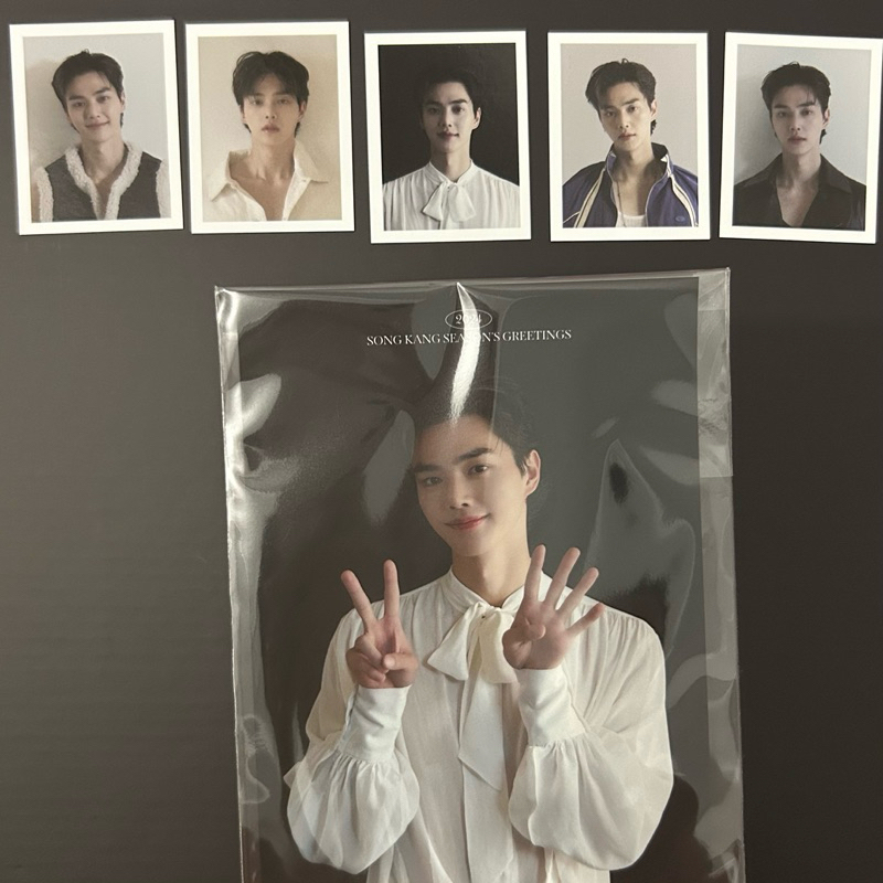 Song Kang 2024 season greetings id photo SET official greeting card set songkang namoo