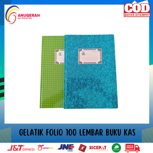 

GELATIK FOLIO 100 LEMBAR BUKU KAS (PCS)