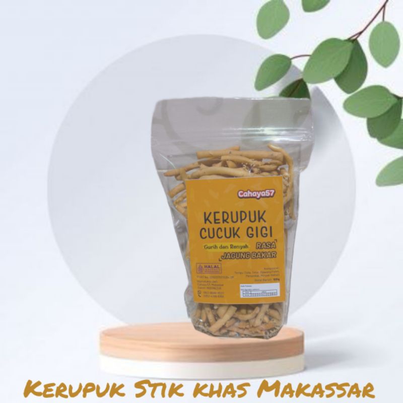 

Kerupuk Stik Cucuk Gigi Khas Makassar