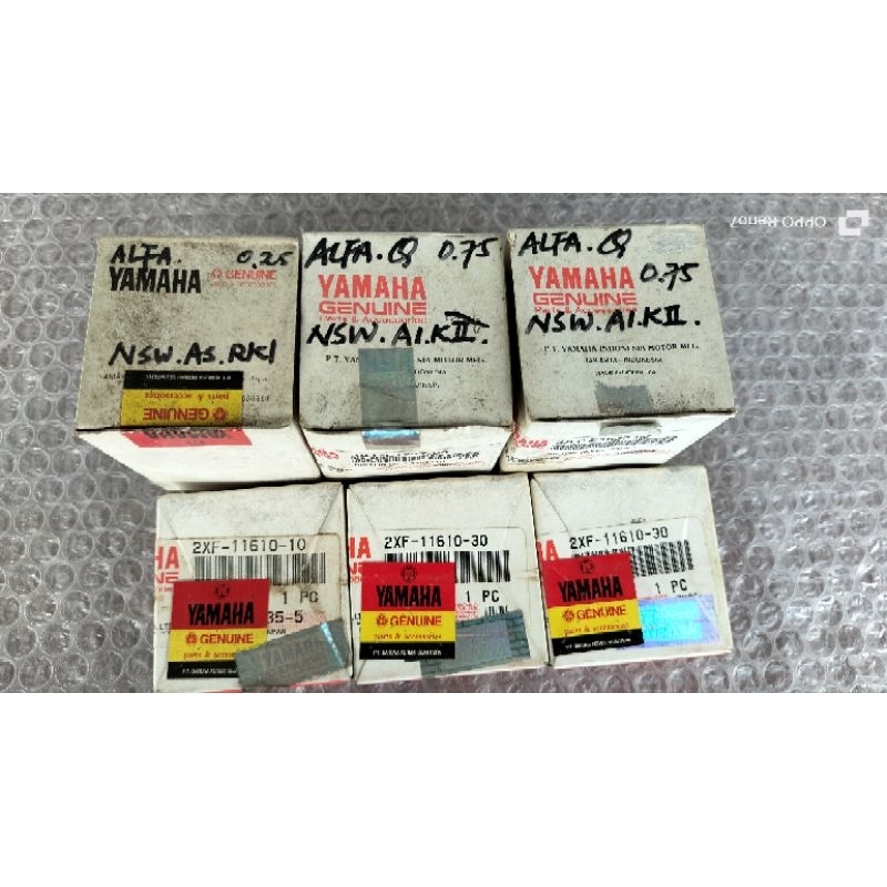 Piston seher ring piston Yamaha Alfa Alfa 2r Yamaha champ original
