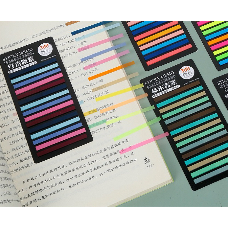 

Sticky Highlighter Sticker Stabilo Pembatas Buku