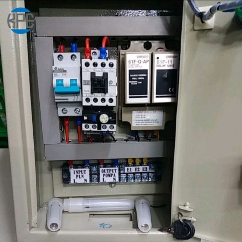 panel pompa air sumur otomatis wlc