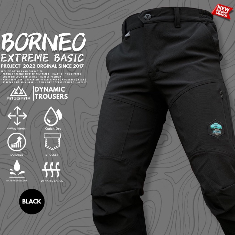 Terlaris Celana Outdoor Angsana Original seri Borneo