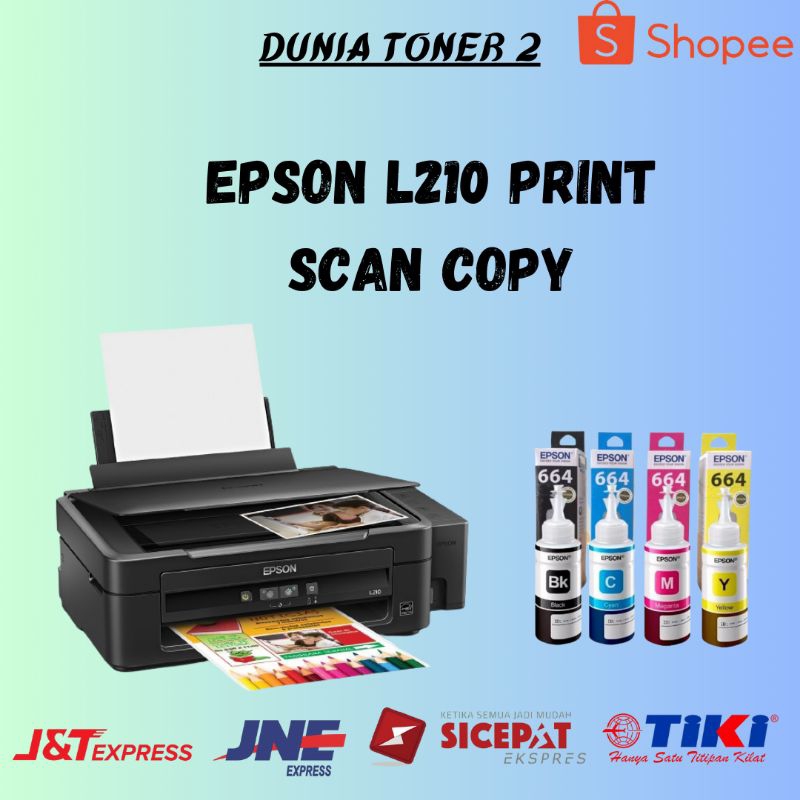 Printer Epson L210 Print Scan Copy Second
