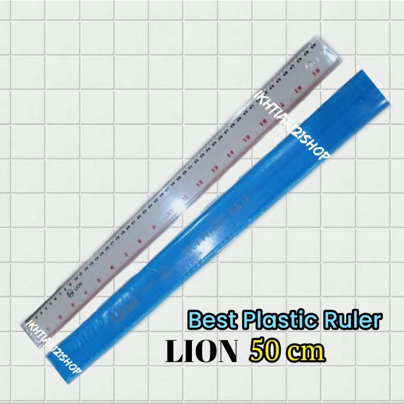 

Penggaris Mika 50 Cm Lion Best Ruler Berkualitas