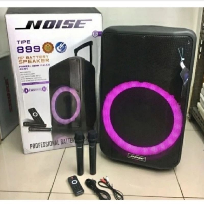 speaker portabel wireless 15inch NOISE 899 B New 899B NEW Bluetooth Original