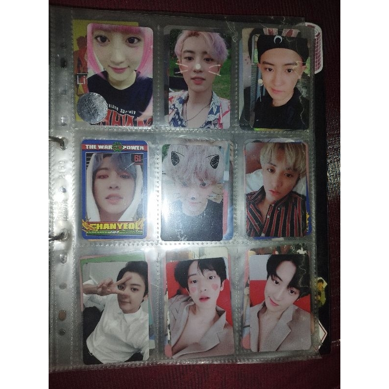 Photocard EXO Chanyeol official
