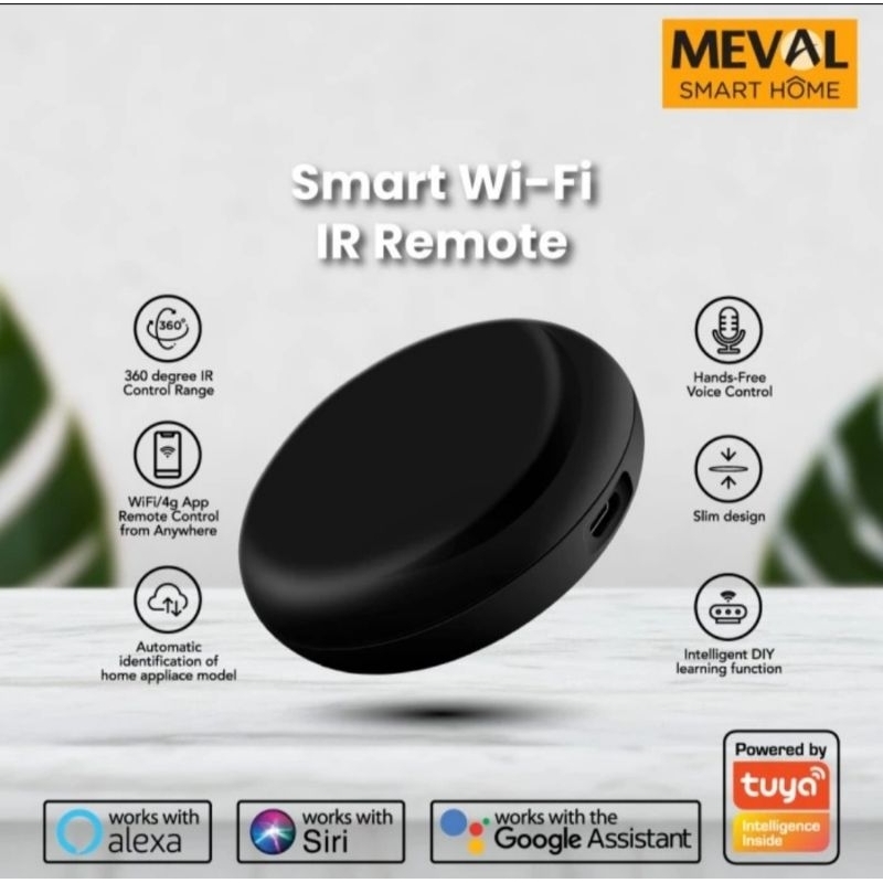 Meval Smart Wifi IR remote. Smart universal IR remote wi-fi wireless