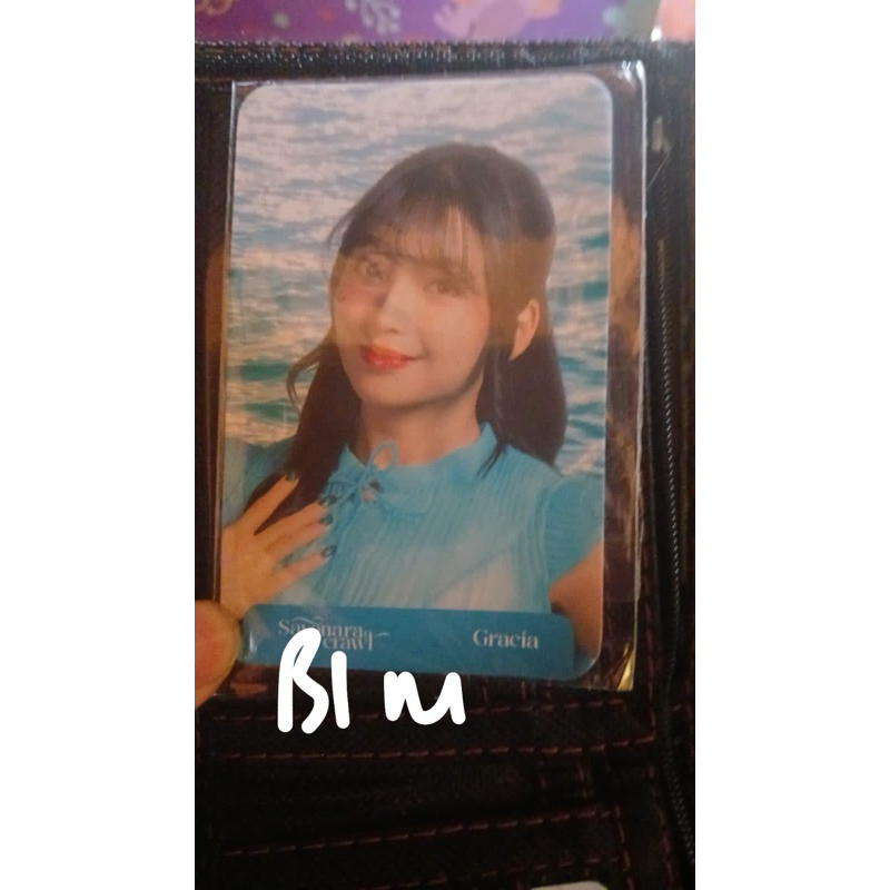 Photocard Sayonara Crawl Gracia Official