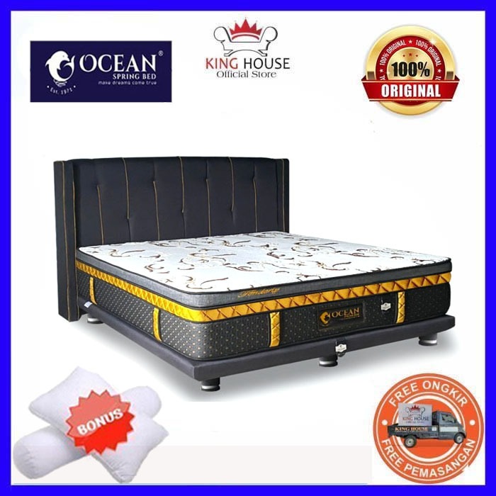 Ocean Springbed kasur Tenderly (Full set) 160 180 200 100 120 #kinghouse