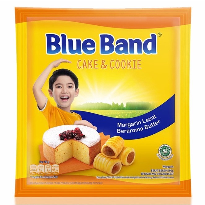 

Mentega Blueband Cookies Sachet 200 gr