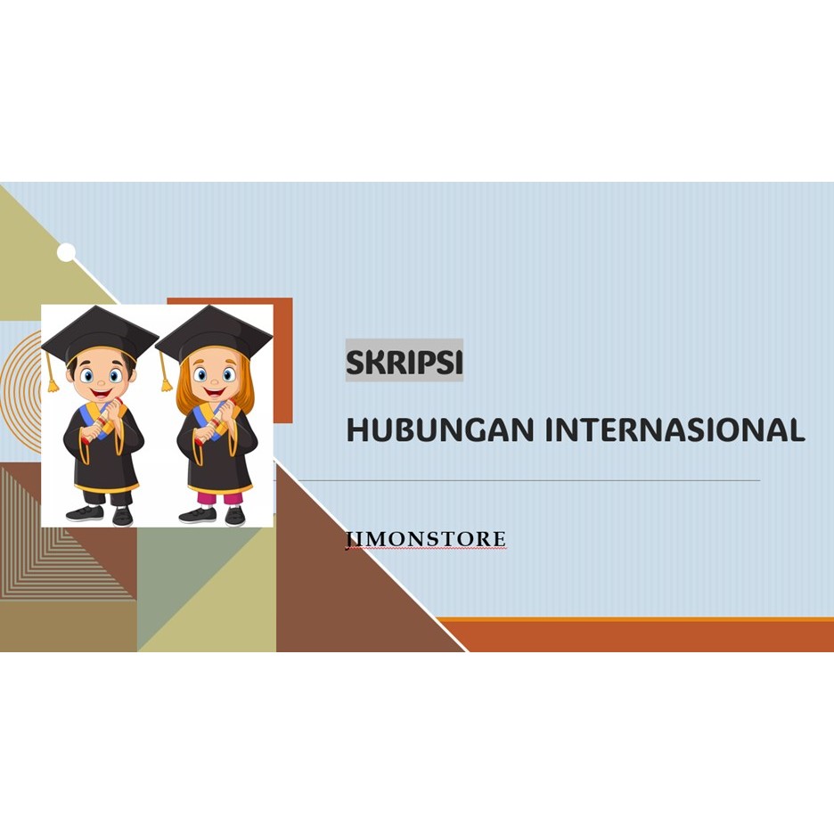 Skripsi Hubungan Internasional