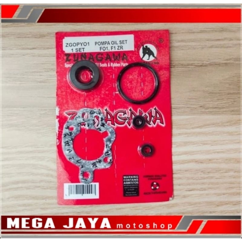 SIL SEAL POMPA OLI SET F1ZR FIZR FORCE 1 F1 ORIGINAL ZUNAGAWA