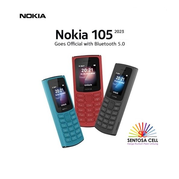 Nokia 105 2023 HP Handphone Feature Phone Garansi Resmi