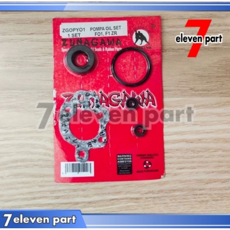 SIL SEAL POMPA OLI SET F1ZR FIZR FORCE 1 F1 ORIGINAL ZUNAGAWA