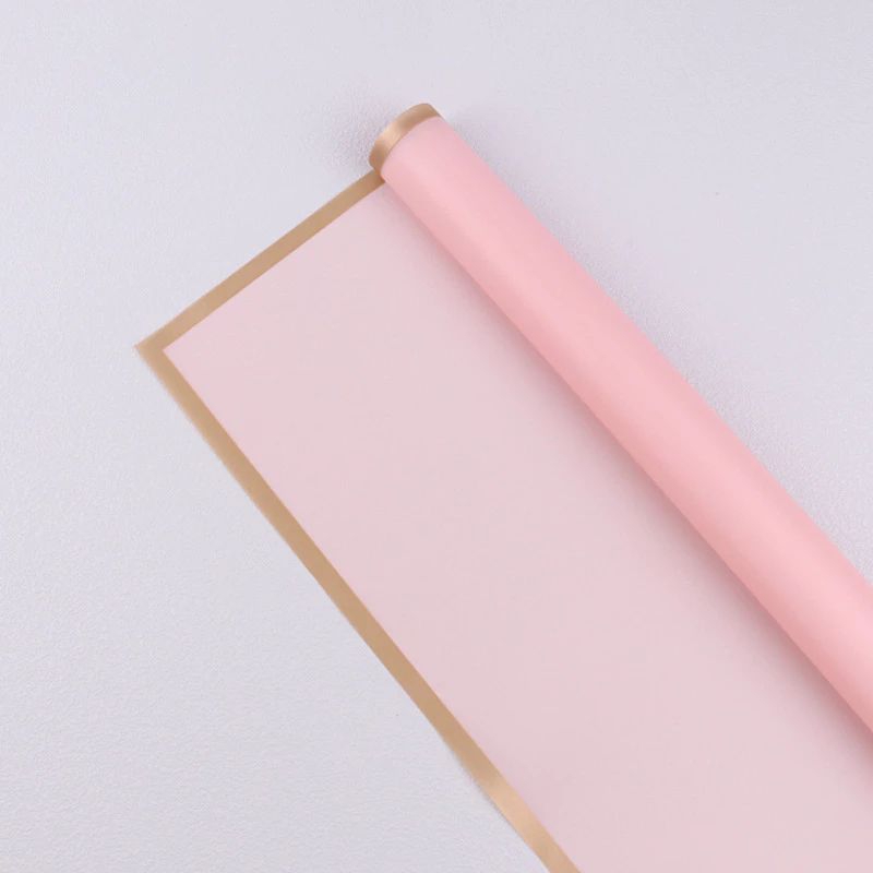 

Cellophane List Gold Kertas Buket Wrapping