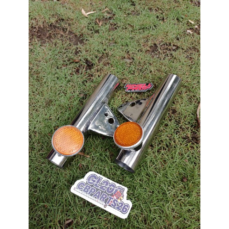 KUPINGAN LAMPU CB K5 STAINLESS AS 33 WP PARTS WHELLPROF PNP NINJA R RR