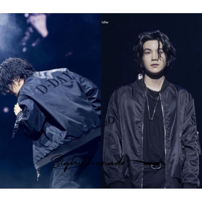 [READY STOCK] JAKET BOMBER AGUST qD SUGA / JAKET AGUST D