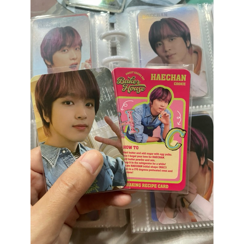 [ READY STOCK] NCT127 HAECHAN BAKER HOUSE TC PHOTO HOLDER STANDEE HOLOGRAM