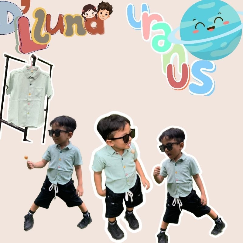 KEMEJA ANAK LAKI SERI BUMI