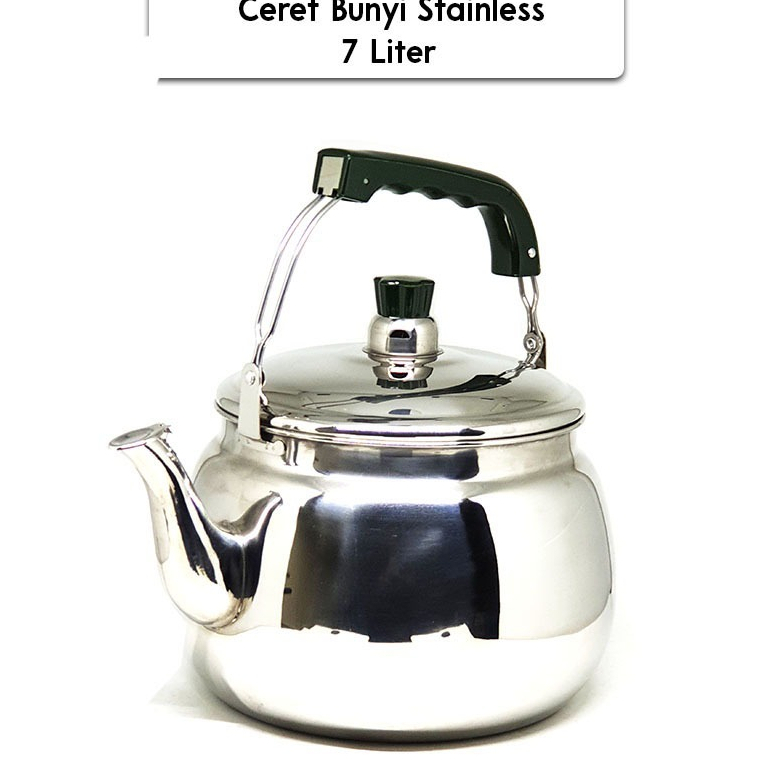 Ceret Harmonica Whistling Kettle Horse Ceret Bunyi Stainless | Teko Siul Masak Air Panas| Ketel Besa