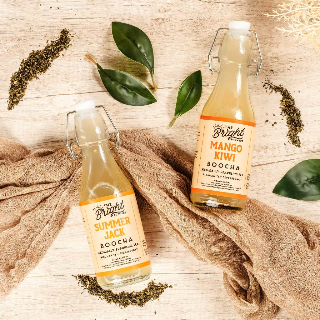 

Kombucha Nangka - Mangga Kiwi 250 ML - Summer Jack - Mango Kiwi - Minuman Teh Fermentasi Berkarbonasi - Ready Stock Botol Kaca