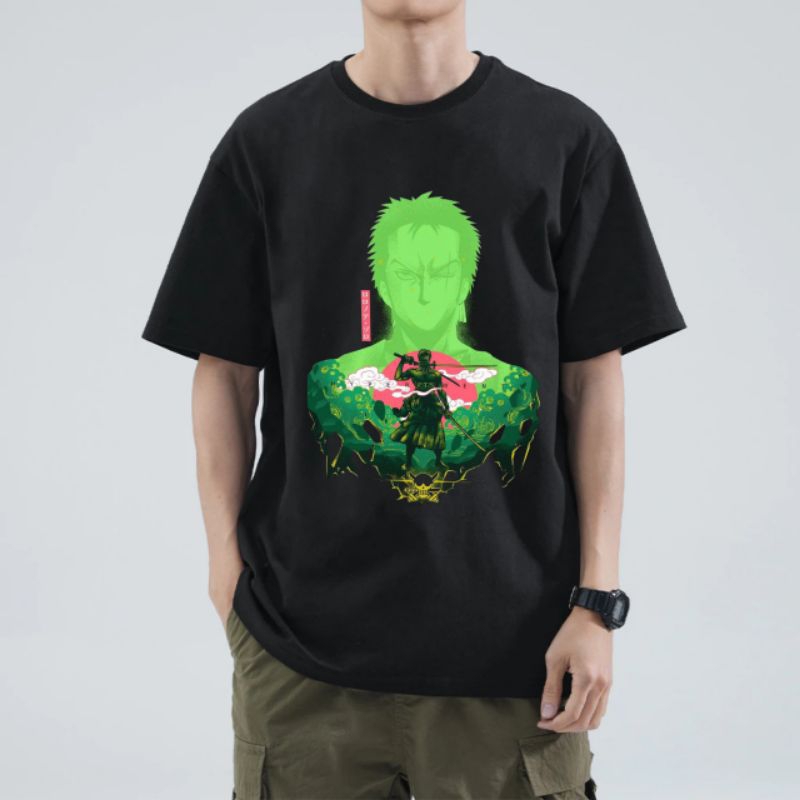Kaos One piece Zoro 2/kaos Anime One piece Zoro