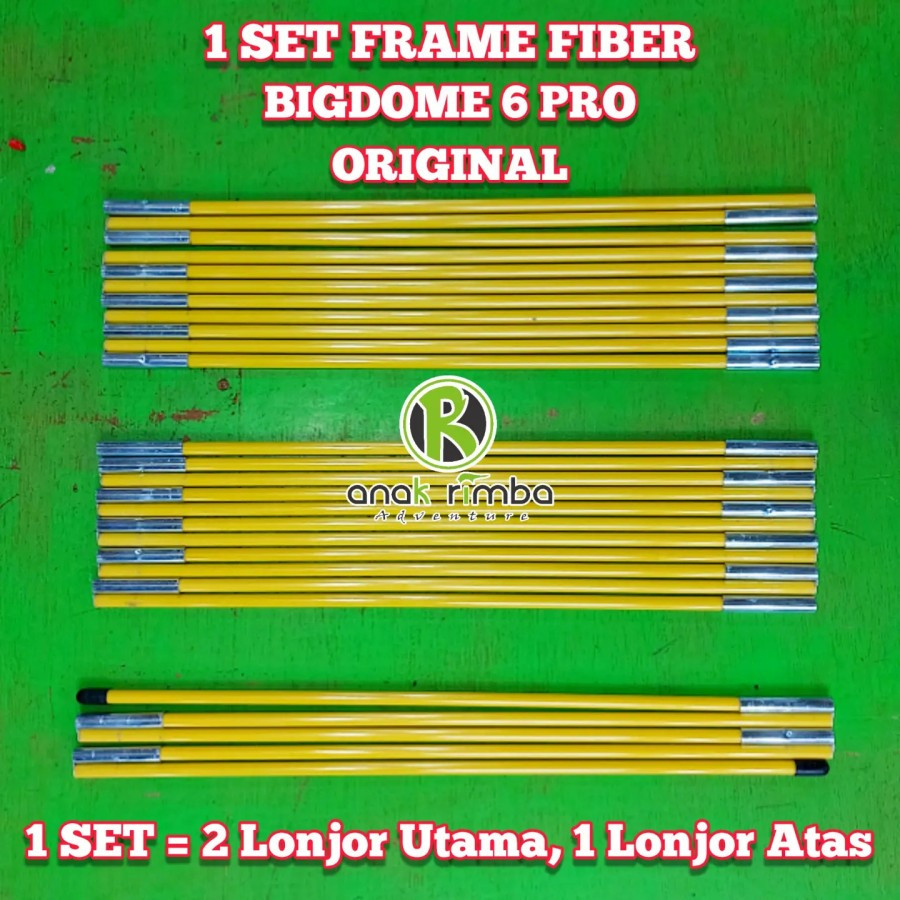 FRAME FIBER BIGDOME 6 PRO ORIGINAL 1 LONJOR 11 mm