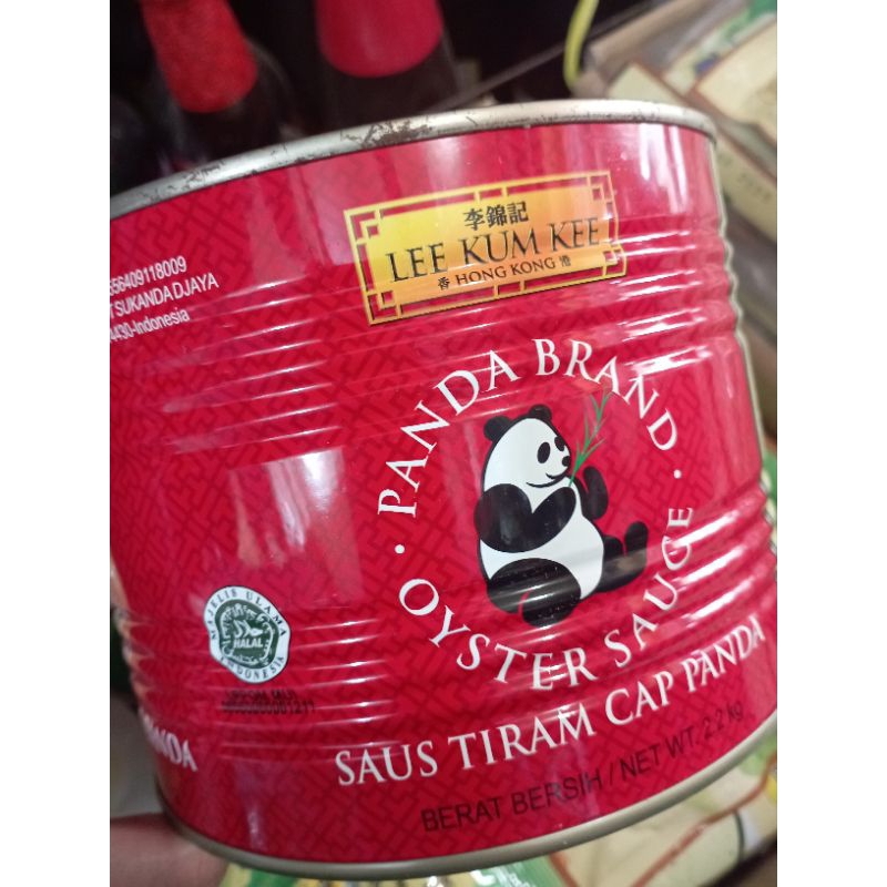 

Saos Tiram Panda Brand Lee Kum Kee 2,2kg