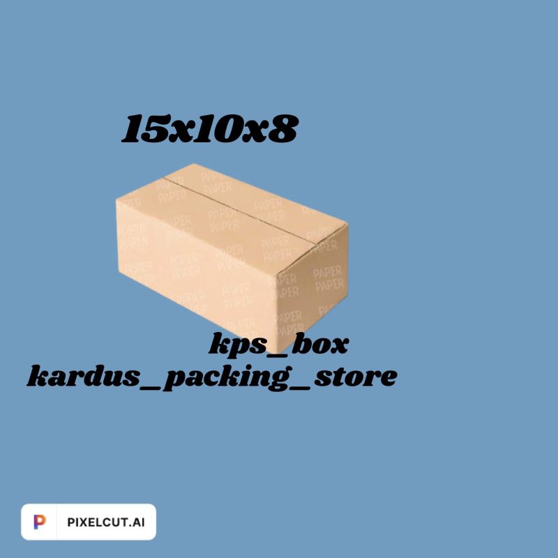 

kardus box 15x10x8