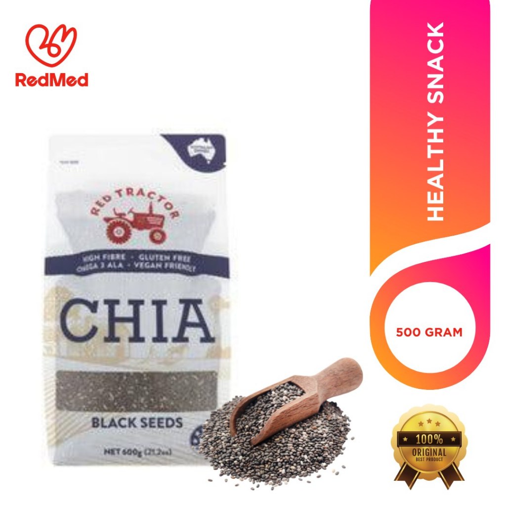 

RED TRACTOR AUSTRALIAN CHIA BLACK SEEDS 600GR