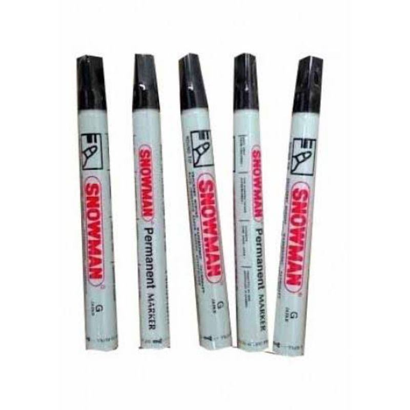 

Spidol Snowman G-12 Permanent Marker Round Tip
