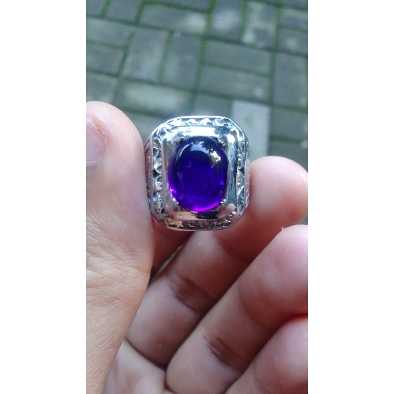 Batu akik blue safir/king safir