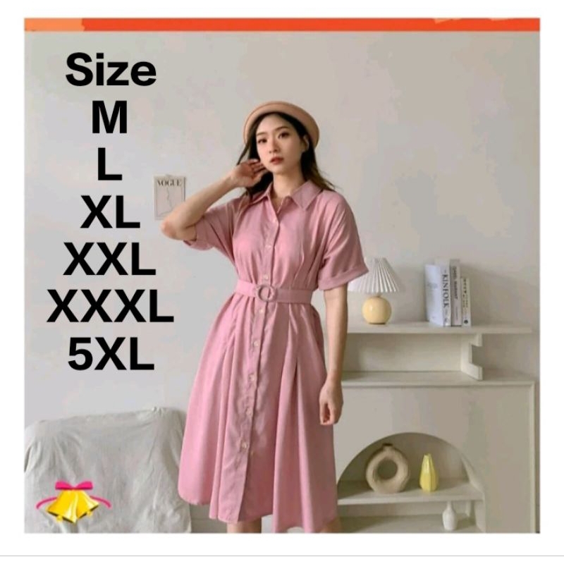 Dress Cotton bells Dress imlek dress terlaris 2024