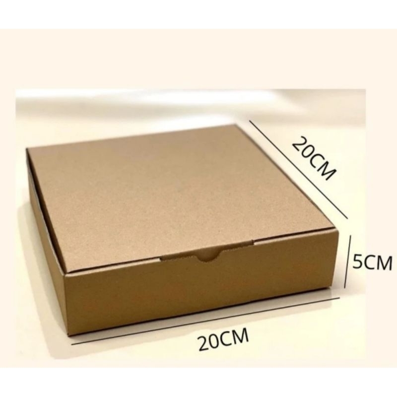 

Kardus Packing Box Pizza Kotak Karton 20x20x5 Diet cut