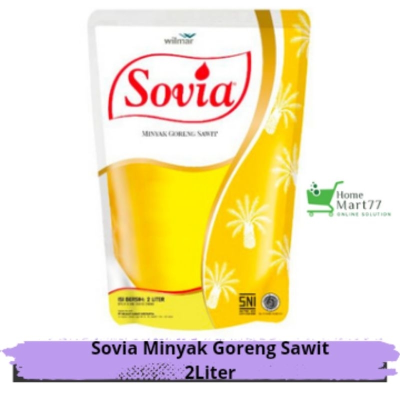 

Sovia Minyak Goreng Sawit 2 Liter
