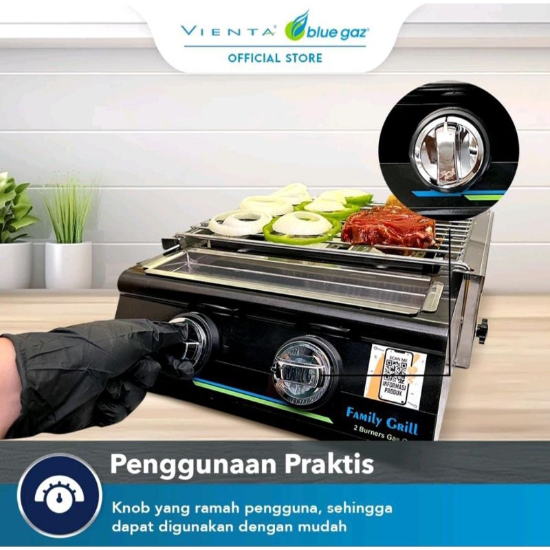 Blue Gaz Family Grill Pemanggang Portable By TMO