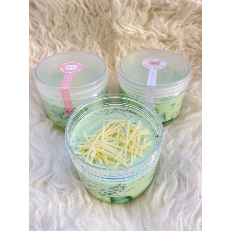 

Buko pandan Minuman es creamy susu evaporasi fresh 400ml