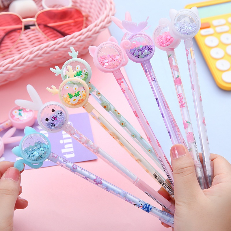 

PENA PULPEN BUNNY RABBIT KELINCI PEN GLITER CANDY