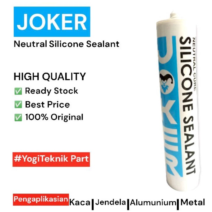 Terlaku Lem Sealant kaca MetalAlumunium Netral 3 gram ada 4 warna bening putih hitam Coklat 99