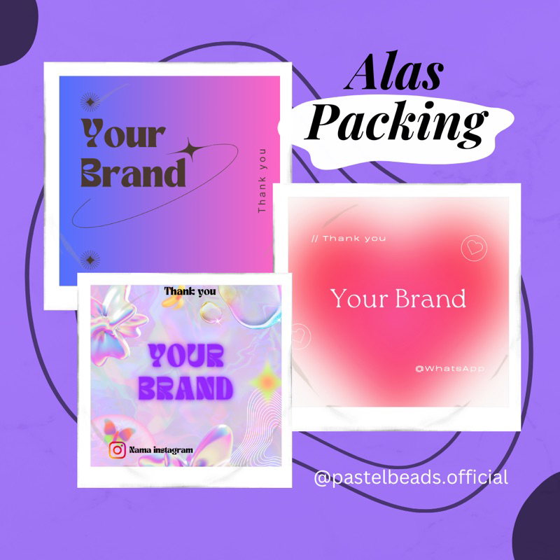 

Alas Packing Accessories Isi 50pcs