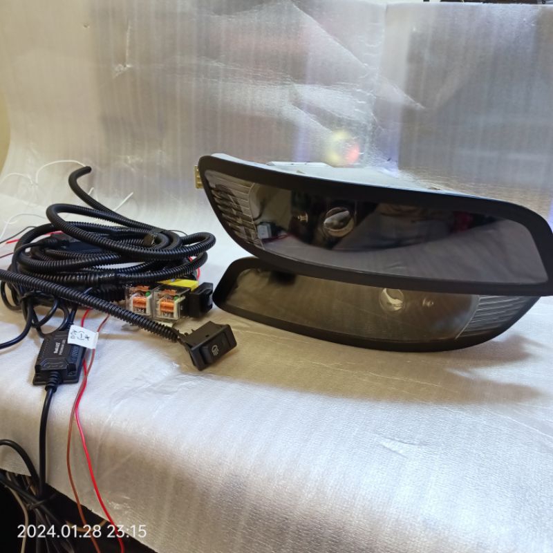 FOGLAMP CUSTOM 2 WARNA KIJANG KAPSUL