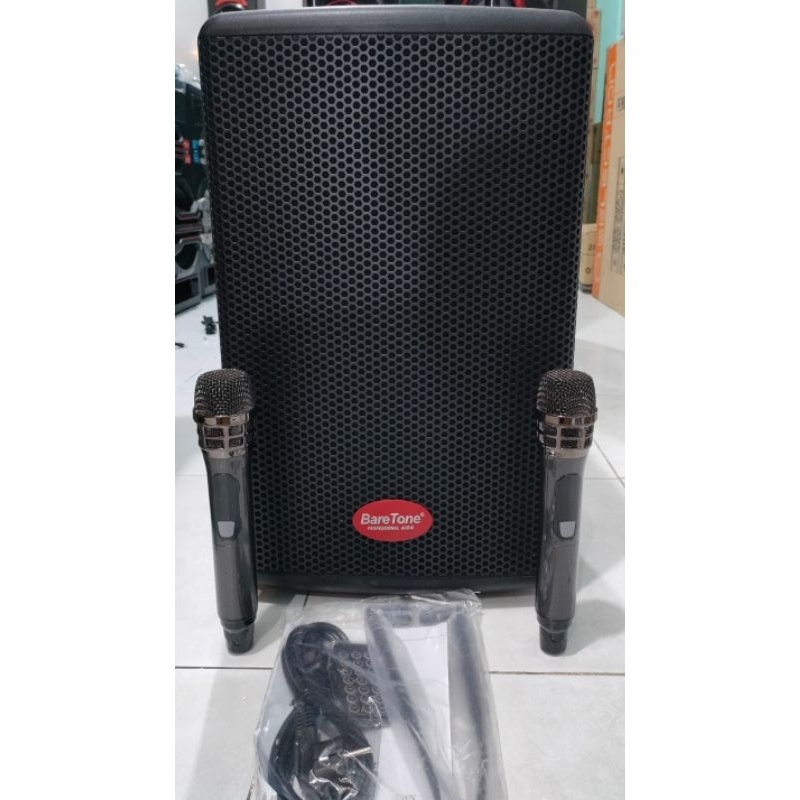 speaker aktif portable baretone 10 inch max10he bluetooth speker aktiv portabel max10he