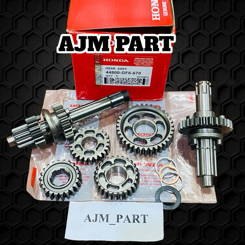 Gigi Rasio Komplit GF6 Honda Win Supra V Supra XX