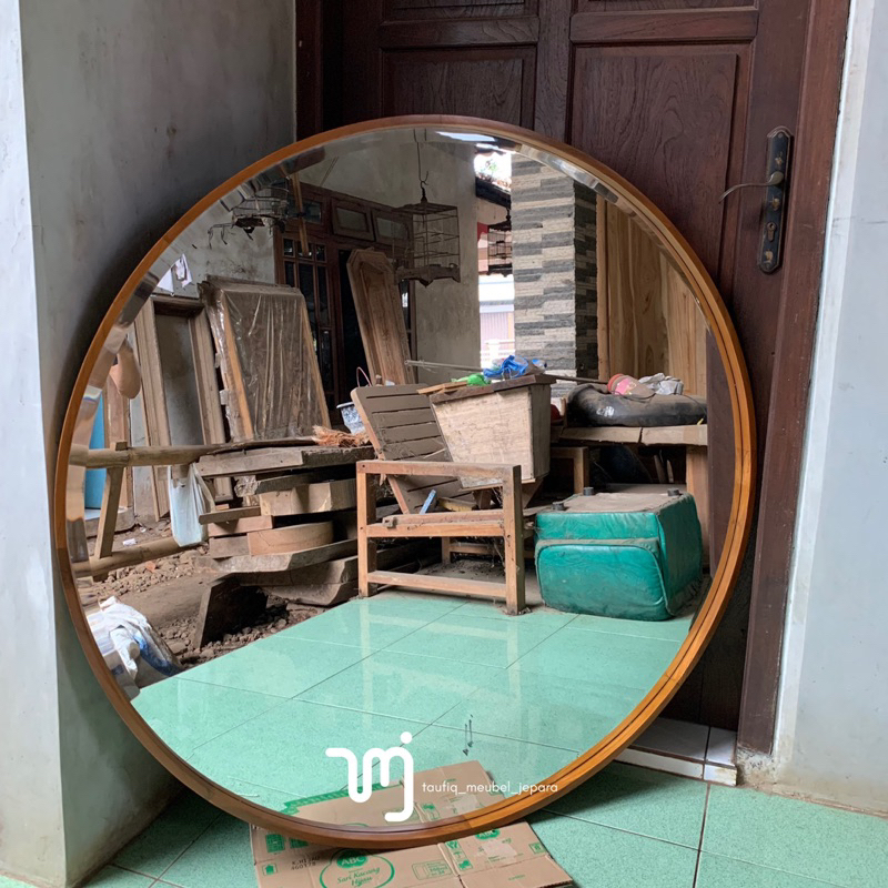 Cermin Bulat Dinding / Cermin Dinding / Cermin Hiasan Dinding