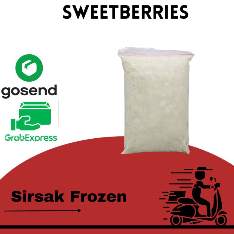 

Sirsak Frozen non biji 100 gram & 1 kg //100% murni!!
