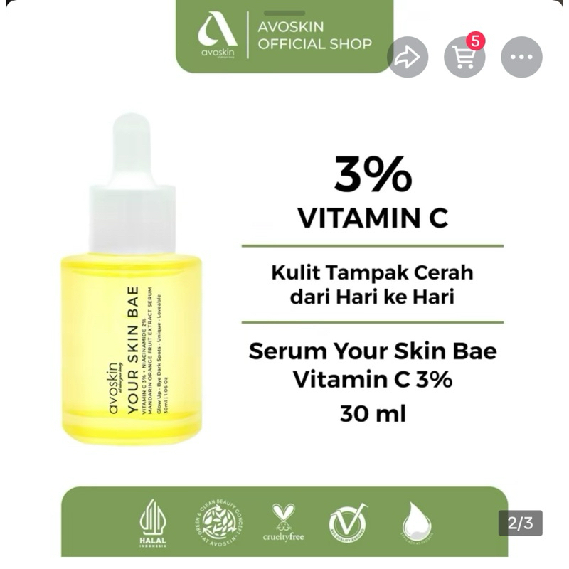 vitamin c avoskin